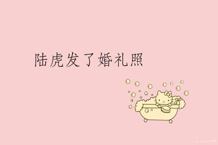 陆虎发了婚礼照