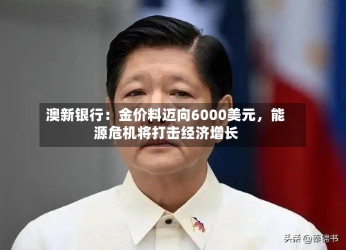 澳新银行：金价料迈向6000美元，能源危机将打击经济增长