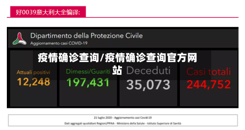 疫情确诊查询/疫情确诊查询官方网站