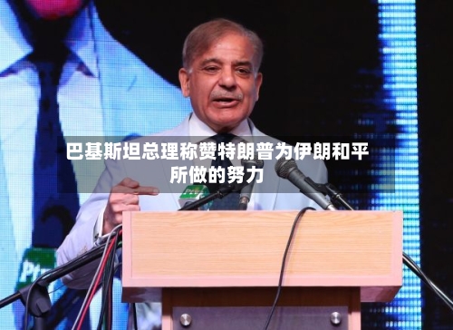 巴基斯坦总理称赞特朗普为伊朗和平所做的努力