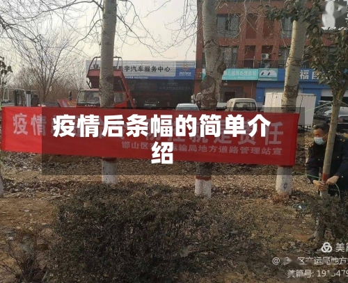疫情后条幅的简单介绍