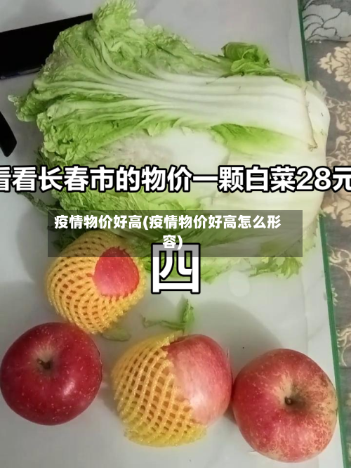 疫情物价好高(疫情物价好高怎么形容)