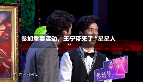参加重要活动,王宁带来了“星星人”
